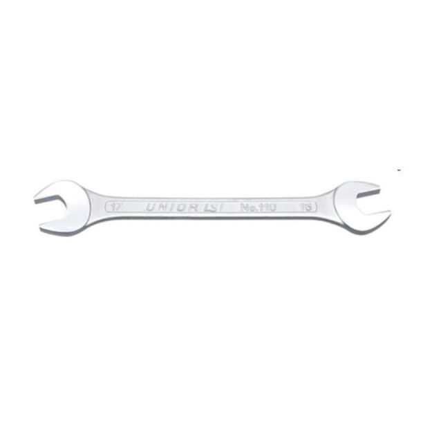 UNIOR Double-ended open-end wrench 9x10