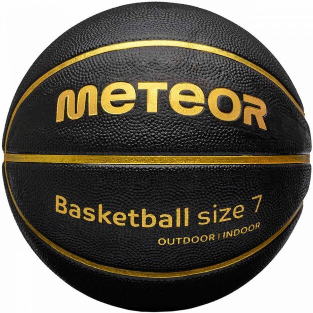 Meteor Cellular 7 Basketball Black and Gold 16697