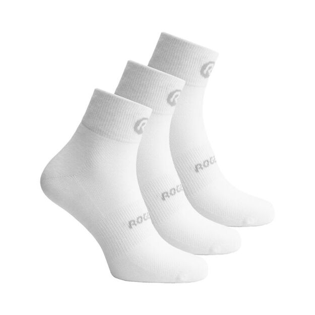 Rogelli CORE children\ s socks 3-pack white 27-30