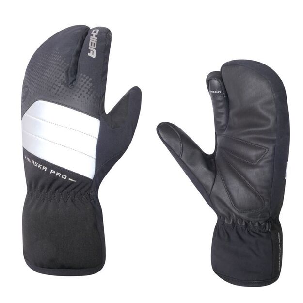 CHIBA ALASKA PRO Gloves Black and White XS