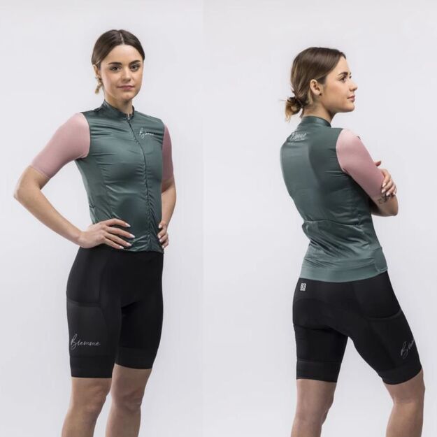 Biemme NATURE LADY T-shirt green and pink S