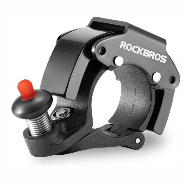 Rockbros aluminum mechanical bell black