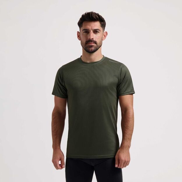 Rogelli PROMOTION t-shirt military green S