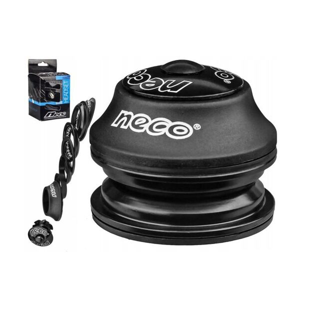 NECO semi-integrated rudder 1 1/8 H115MP black