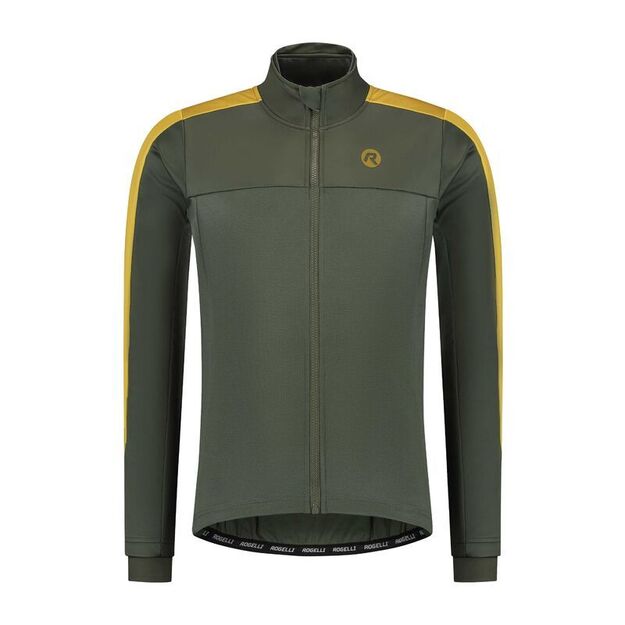 Rogelli FREEZE winter jacket mustard 4XL
