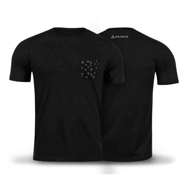 GRANITE t-shirt POCKET black M