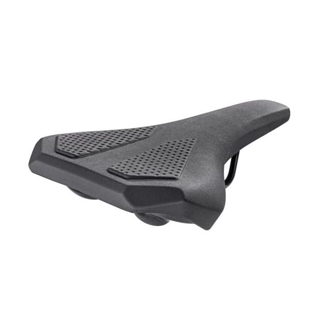 CORVETTA saddle black steel