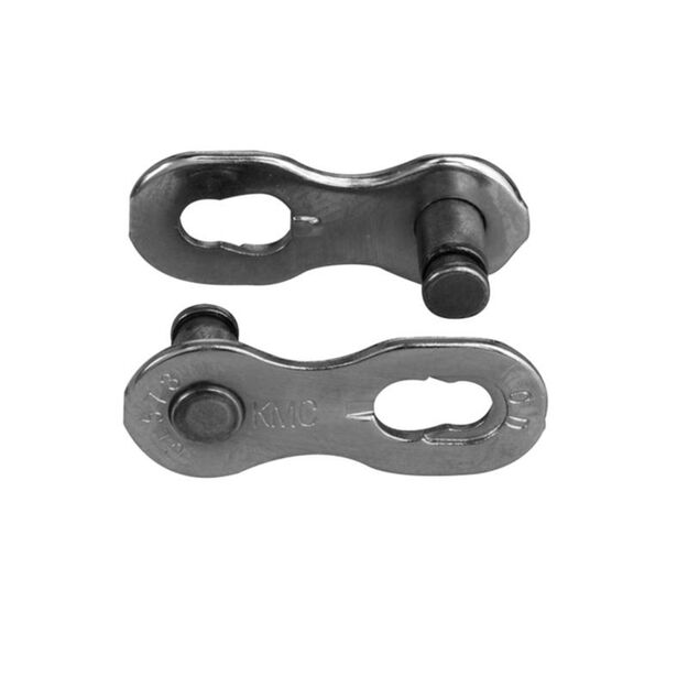 KMC Connector e1/e8 NR EPT 2 pcs. silver 9 rows bl.