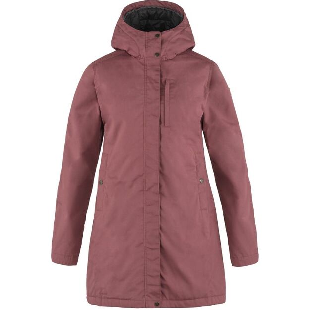 Fj&auml;llr&auml;ven Kiruna Padded Parka W Mesa Purple W F89644-410