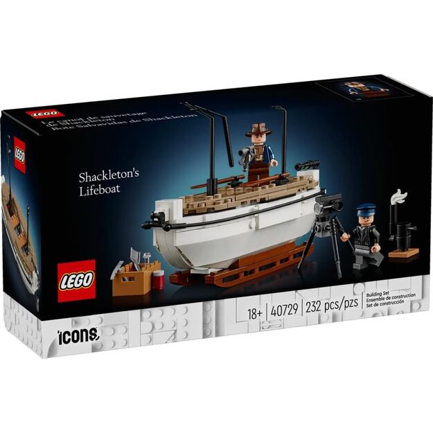LEGO Icons 40729 Shackleton\ s Lifeboat