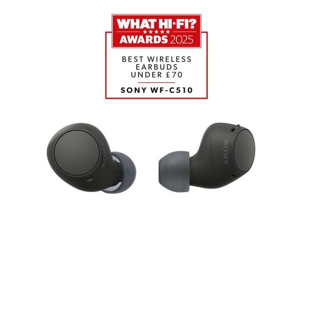 Sony WF-C510 Truly Wireless Headphones, Black