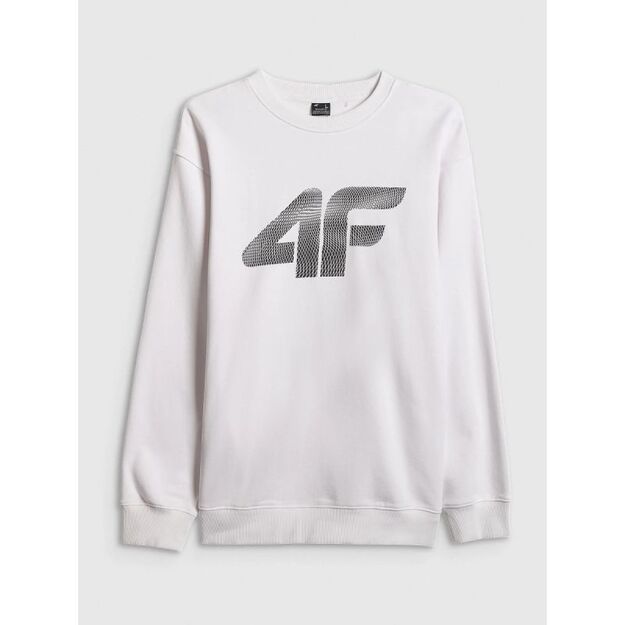 Men\ s sweatshirt without zipper and hood 4F 4FRAW25TSWSM2493-10S