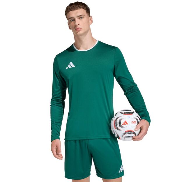 Men\ s adidas Entrada 26 Long Sleeve Jersey green KF5846