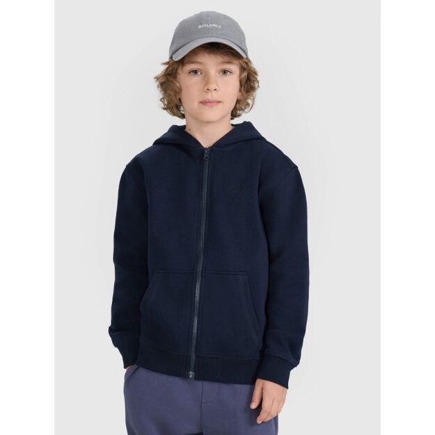 Boy\ s zip-up hooded sweatshirt 4F 4FJRMM00TSWSM2481-31S