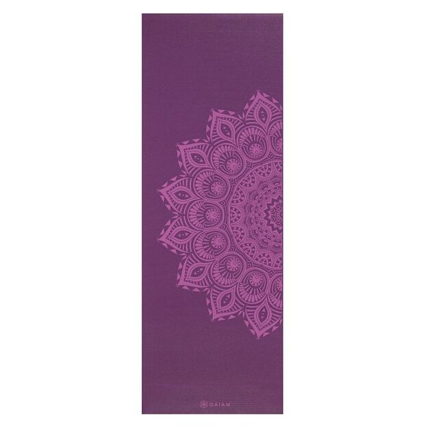 Purple Mandala yoga mat 6mm GAIAM 62202