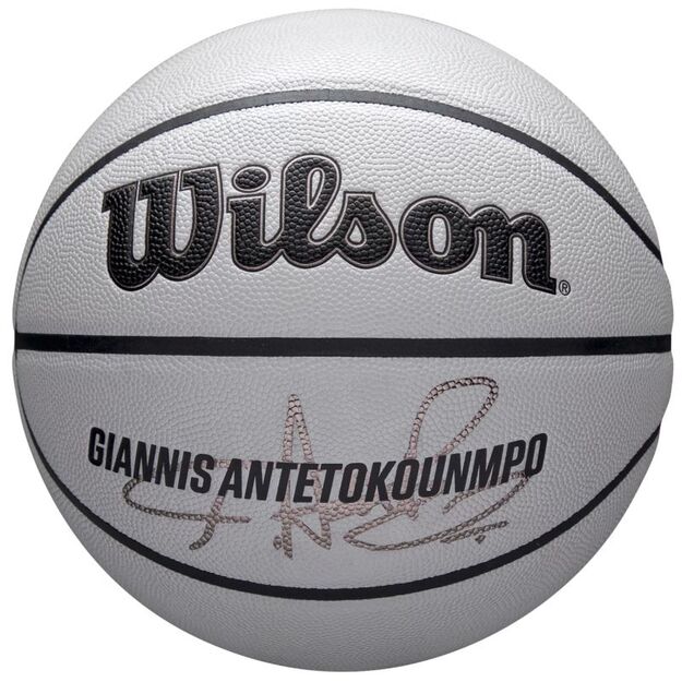 Wilson NBA Player Icon Uv Bskt Giannis Basketball WZ4030901XB