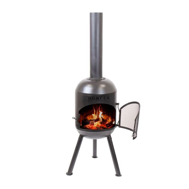 Bonfeu Bonsolo garden fireplace black 3401