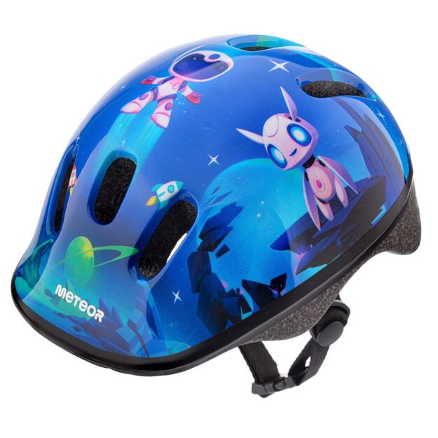 Meteor KS06 Alien Jr Bicycle Helmet 17439 size S 48-52 cm