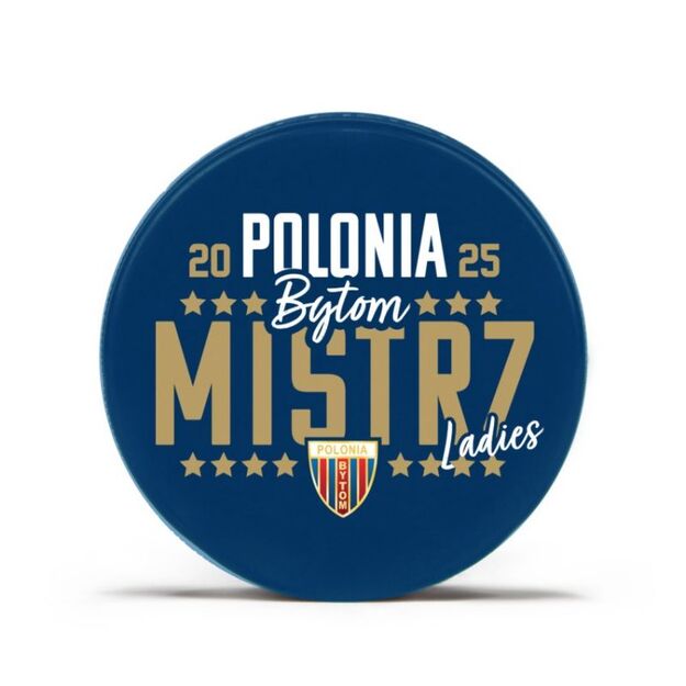 Hockey puck Polonia Bytom 14 Champion BLUE WMN Ltd SREBKRMSPB