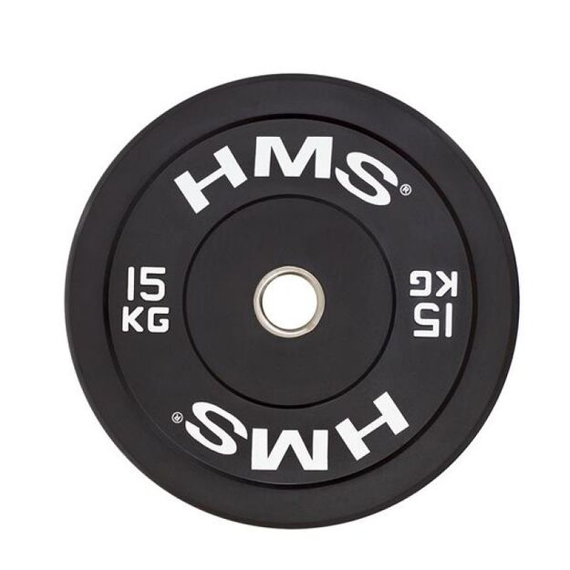 HMS BLACK BUMPER Olympic Plate 15 kg BBR15 