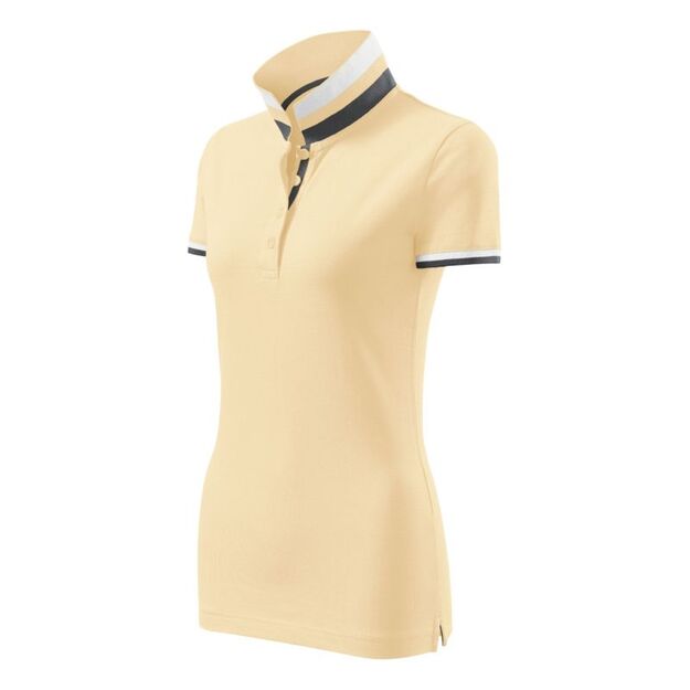Malfini Collar Up W MLI-25785 Bourbon Vanilla Polo Shirt