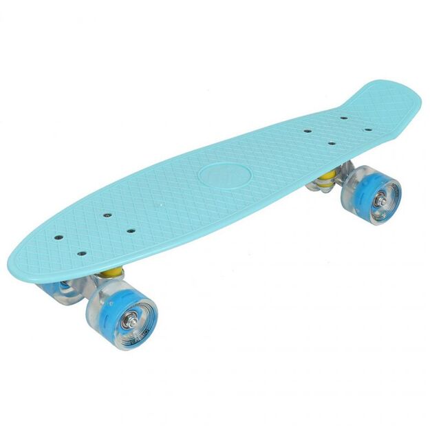Plastic skateboard 22  Led Enero blue 1007366