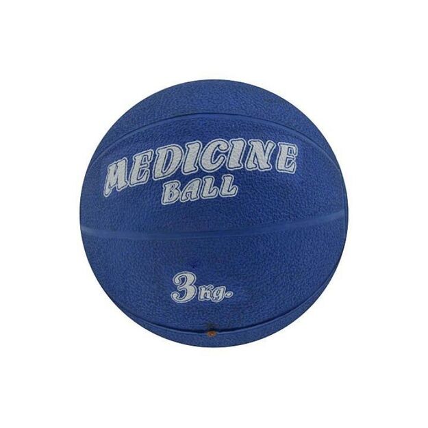 Rubber medicine ball 3 kg