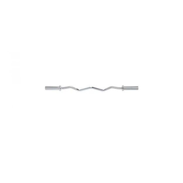 Olympic bar 120cm with lock jaw clamps black GOL160 