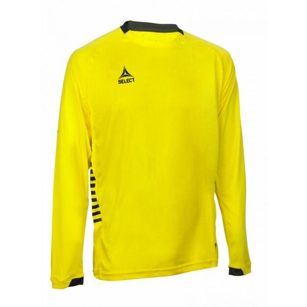 SELECT Spain long sleeve football shirt yellow and black