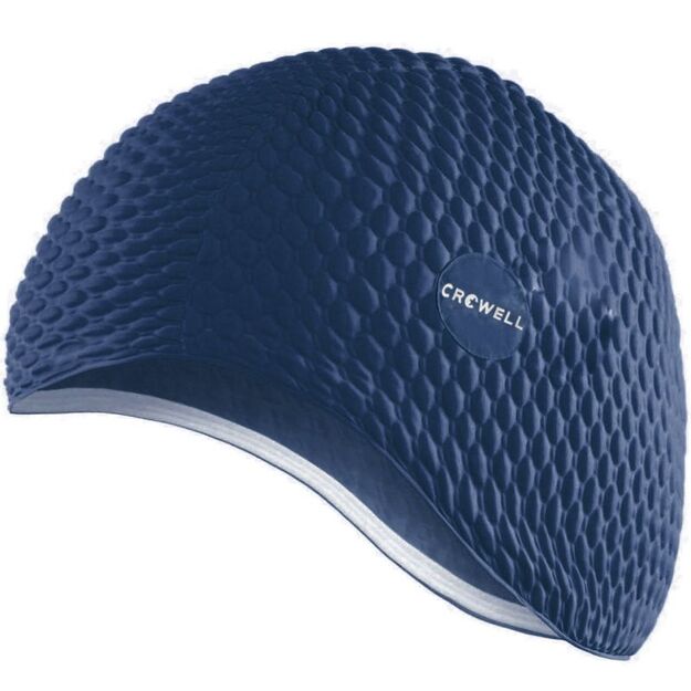 Crowell Java bubble swim cap, navy blue, col.4