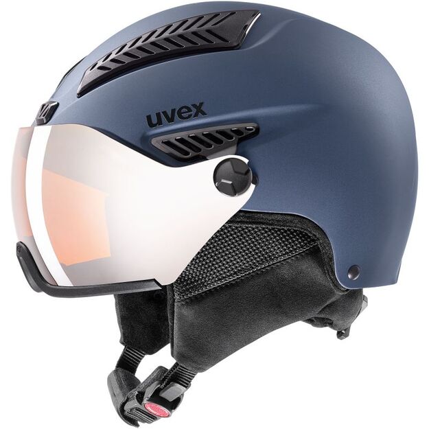 Uvex hlmt 600 visor 40 ski snowboard helmet with visor men\ s/women\ s (56/6/236/40)