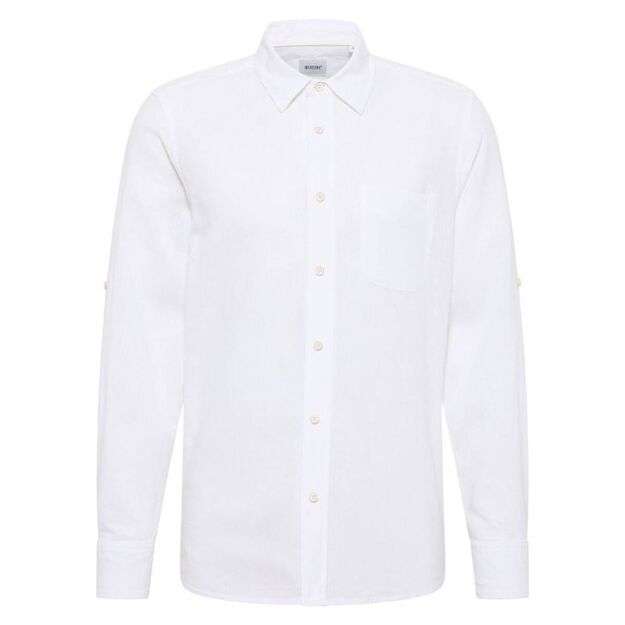 Mustang Clemens Linen Cotton Shirt M 1014356-2045