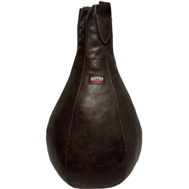 Leather boxing bag CLASSIC GRS-CLASSIC-1d large 75 cm x 40 cm full NO1 chocolate