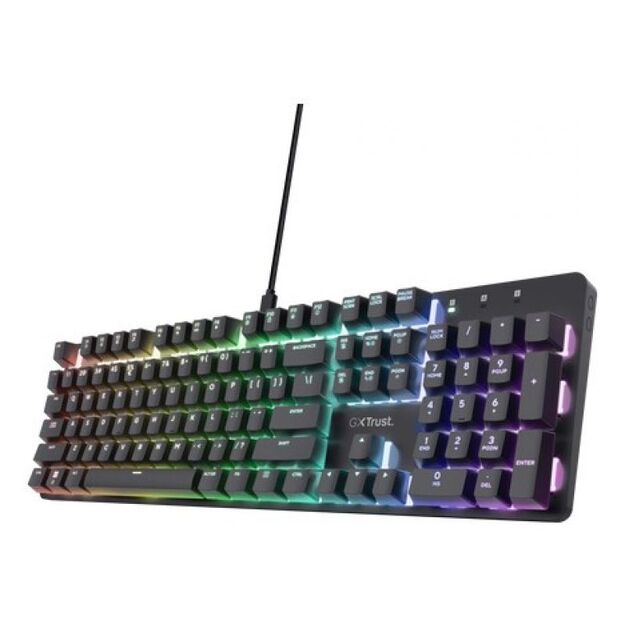 Trust GXT 871 ZORA WIRELESS US Gaming Keyboard