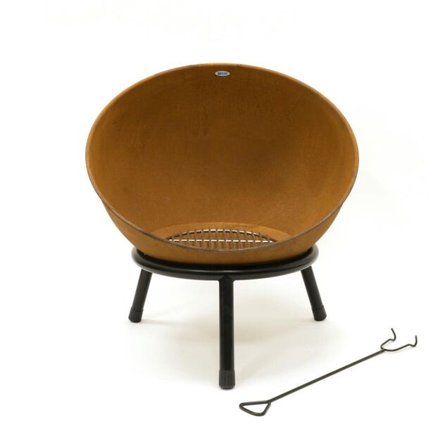 HEAT KAPPA GARDEN FIRE PIT &Oslash;60 RUST