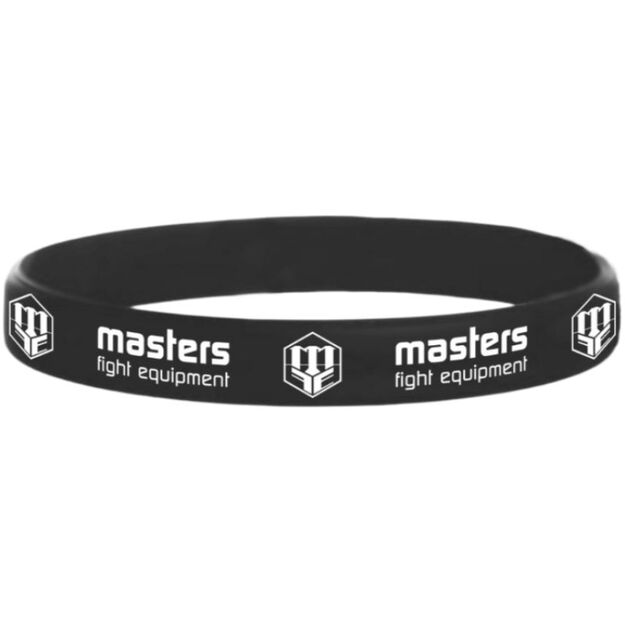 MASTERS FIGHT EQUIPMENT silicone headband black