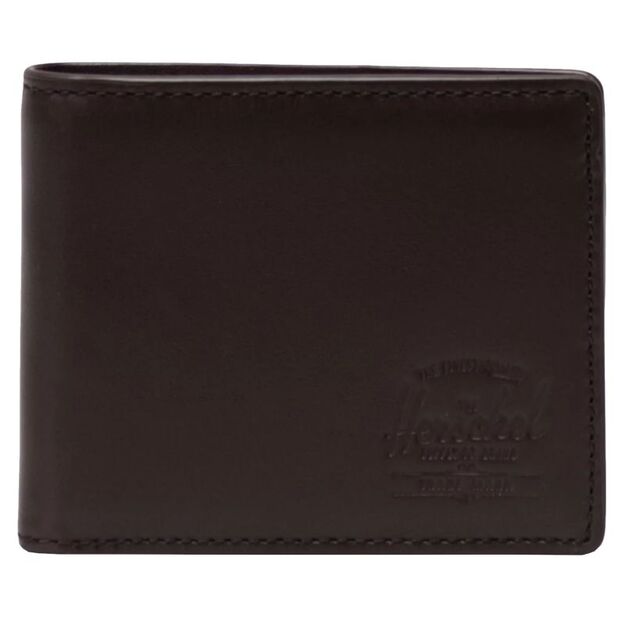 Herschel Hank Leather RFID Wallet 11151-04123 Brown One size