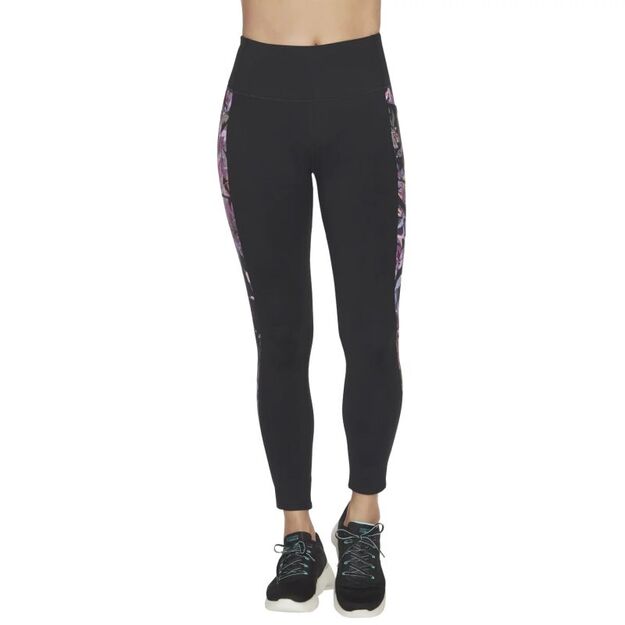 Skechers Ultraviolet High Waisted Full Length Legging WLG249-BKPR Black L