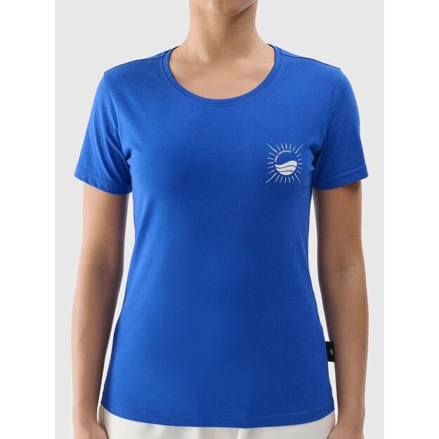 Women\ s regular printed T-shirt 4F 4FRSS24TTSHF2547-36S