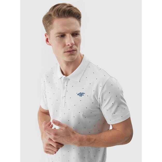 Men\ s polo shirt 4F 4FWSS25TPTSM703-10S
