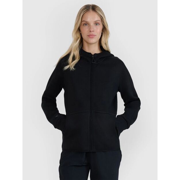 Women\ s zip-up hooded sweatshirt 4F 4FWSS25TSWSF1561-20S