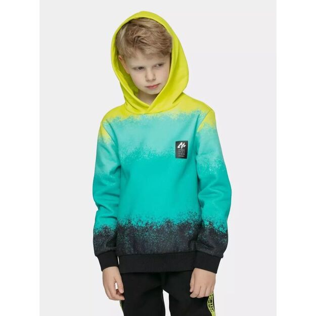 Boy\ s cotton hoodie 4F 4FJWSS25TSWSM2339-90A