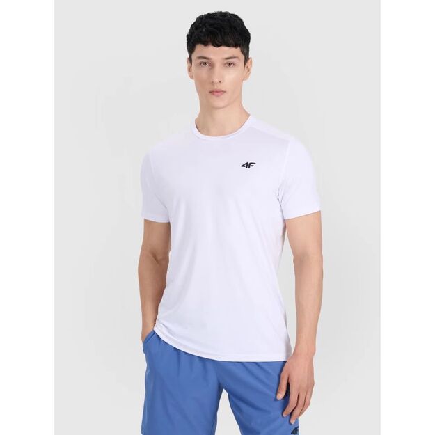 Men\ s quick-drying training T-shirt 4F 4FWMM00TFTSM1830-10S