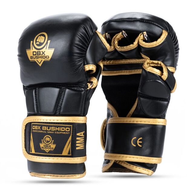MMA Sparring Gloves S - Master Gold - Valor Series
