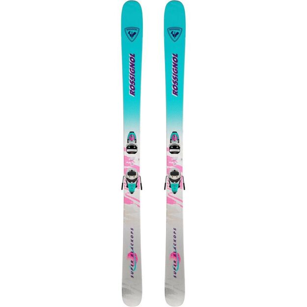 ROSSIGNOL SUPER BLACKOPS 98 OPEN PIVOT15 ski set