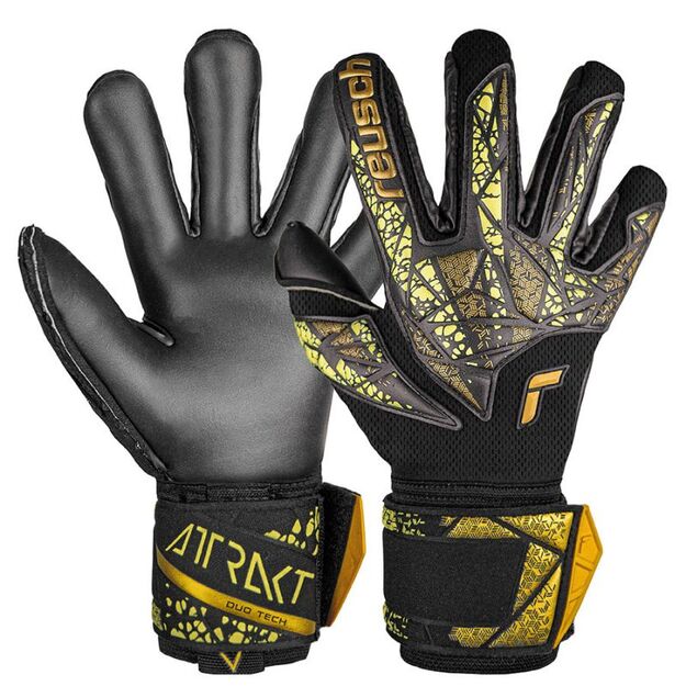 Reusch Attrakt Duo Finger Support Goalkeeper Gloves 54 70 050 7739