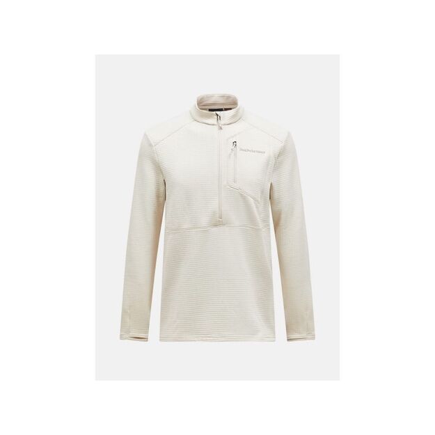Peak Performance M Trail Polartec Half Zip Beige Sweatshirt