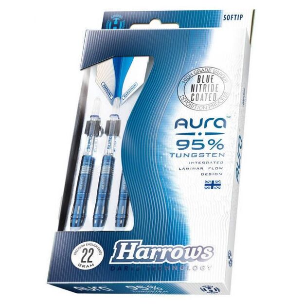 Harrows Aura Darts 95% Softip HS-TNK-000013240