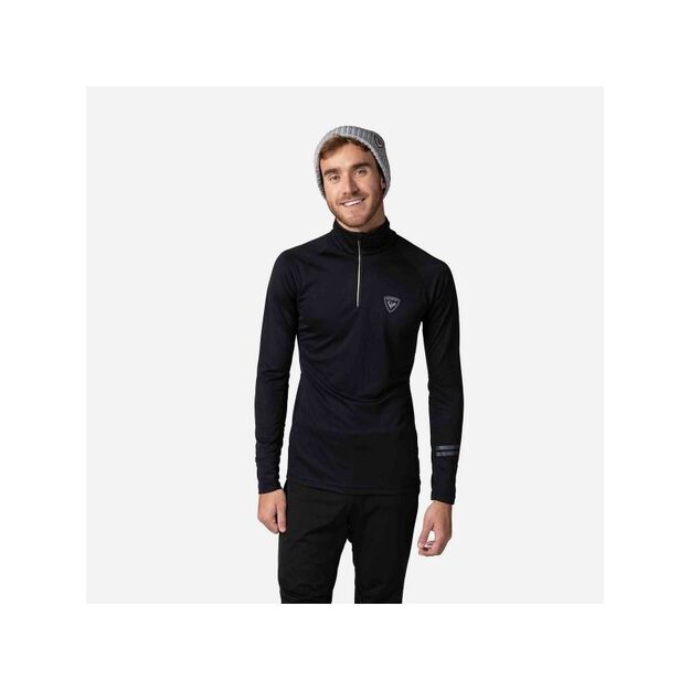 Rossignol Poursuite 1/2 Zip T-Shirt Black