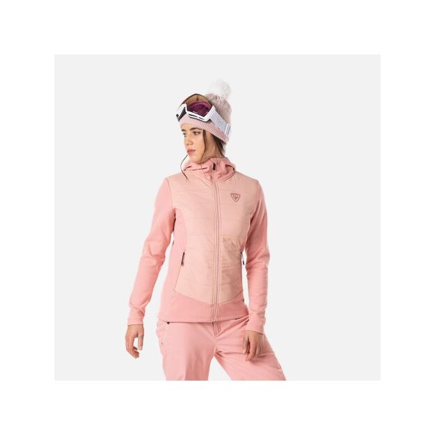 Rossignol W Classique Hybrid Clim Jacket Pink
